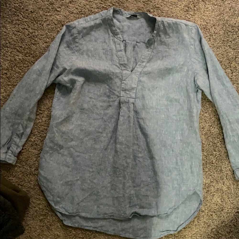 Denim tunic